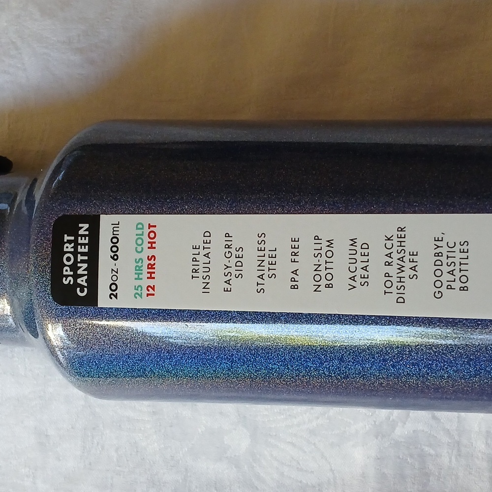 Corkcicle Sport Canteen 20 oz Blue - Picture 2 of 9